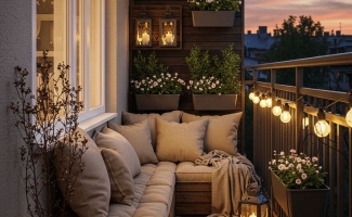 🌿 CONCRETE – BIẾN BAN CÔNG THÀNH MỘT KHÔNG GIAN NGHỆ THUẬT & THƯ GIÃN 🌿 